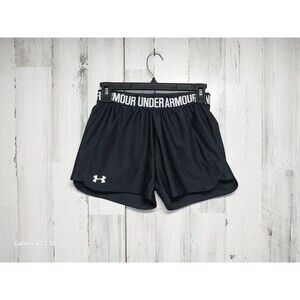 Under Armour Heat Gear Loose Running Shorts Women's Black Size XS